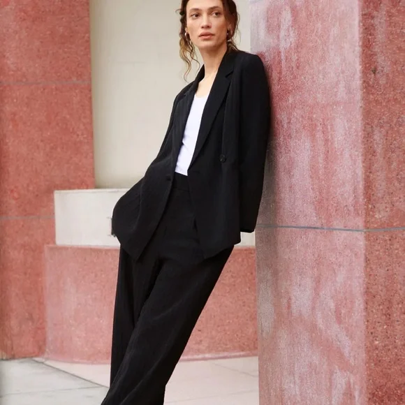 Everlane Elegant Black Women's Blazer
